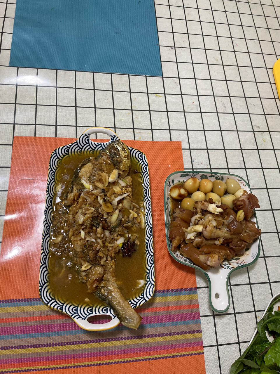 红烧黄鱼—鱼皮不破的小窍门