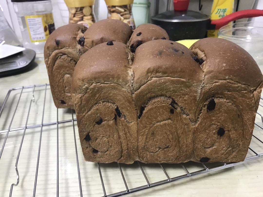 牛奶巧克力吐司