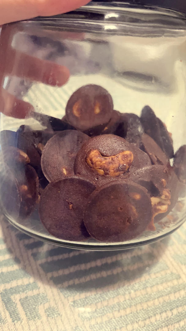 网红年货小零嘴~夏威夷果仁可可薄脆