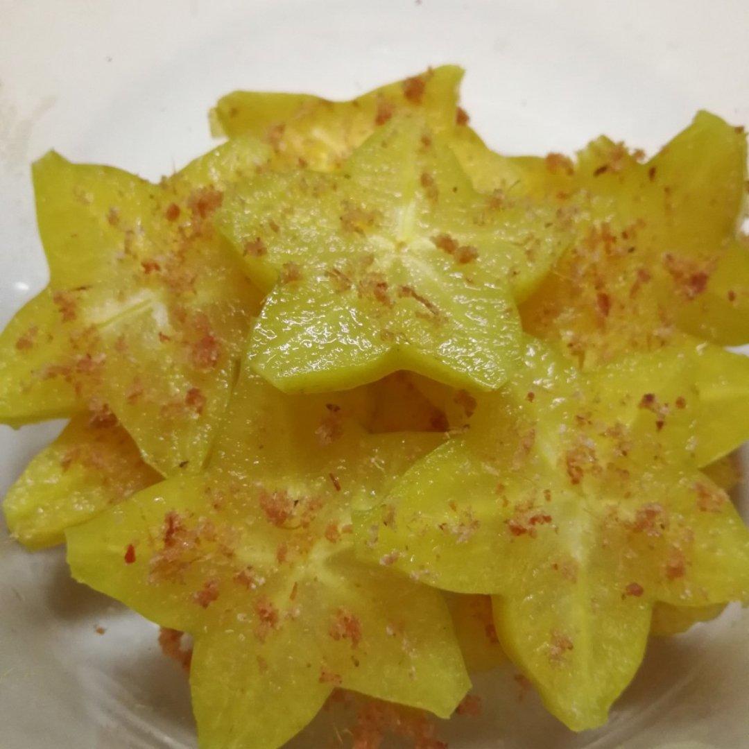 南姜梅粉腌杨桃