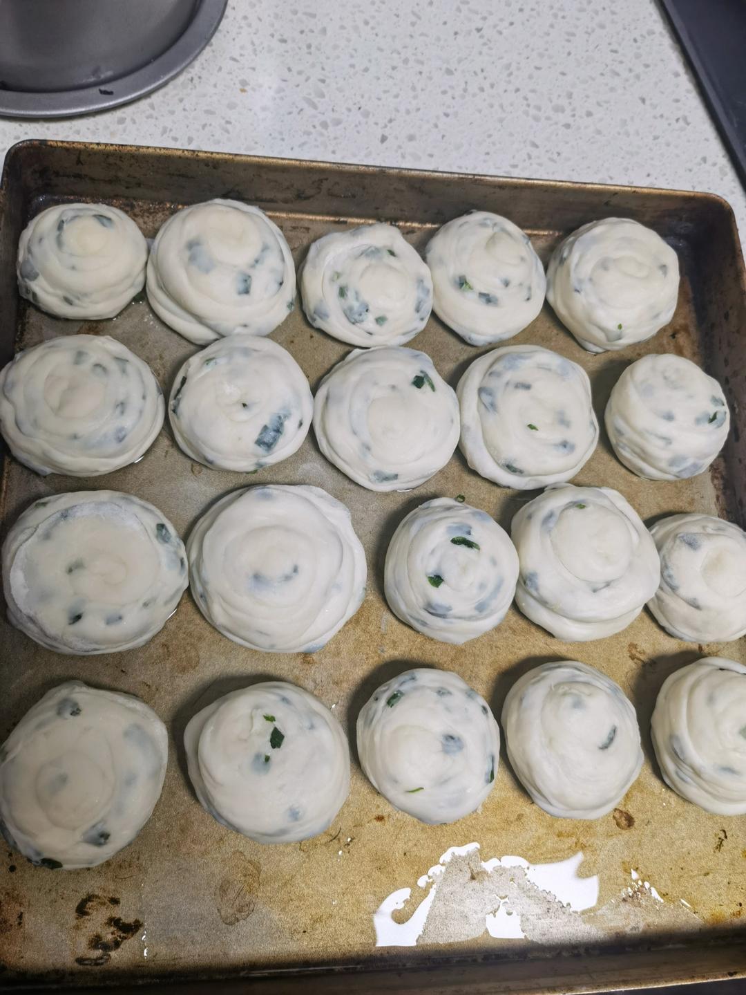 堂妈教你做飘香葱油饼