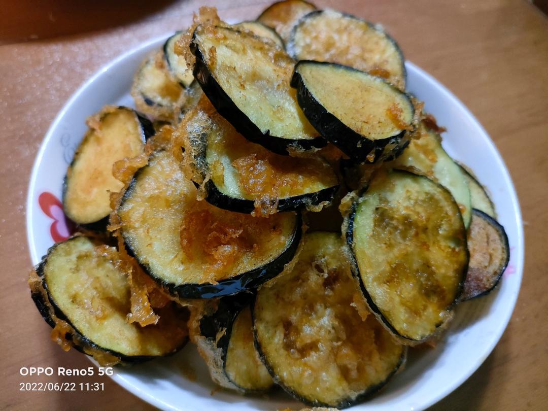 外酥里嫩的炸茄子