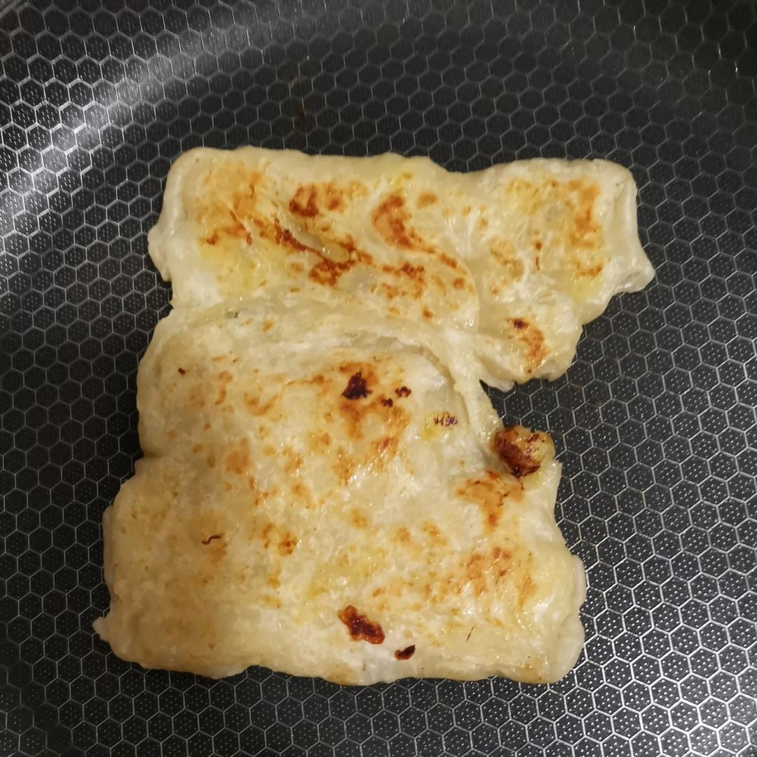 10分钟平底锅爆浆香蕉饼🍌也太好吃了！