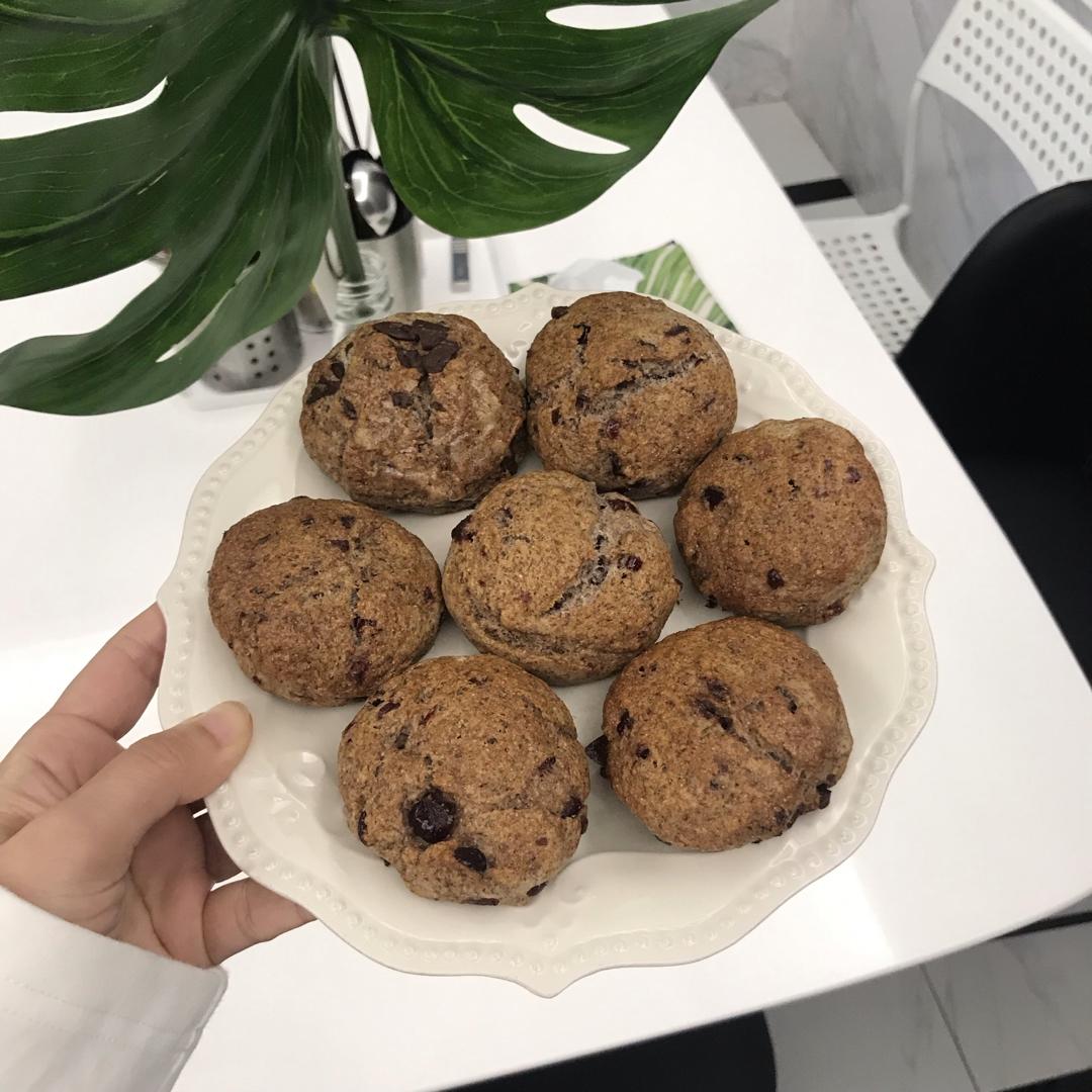 纯素蔓越莓司康（无蛋奶）