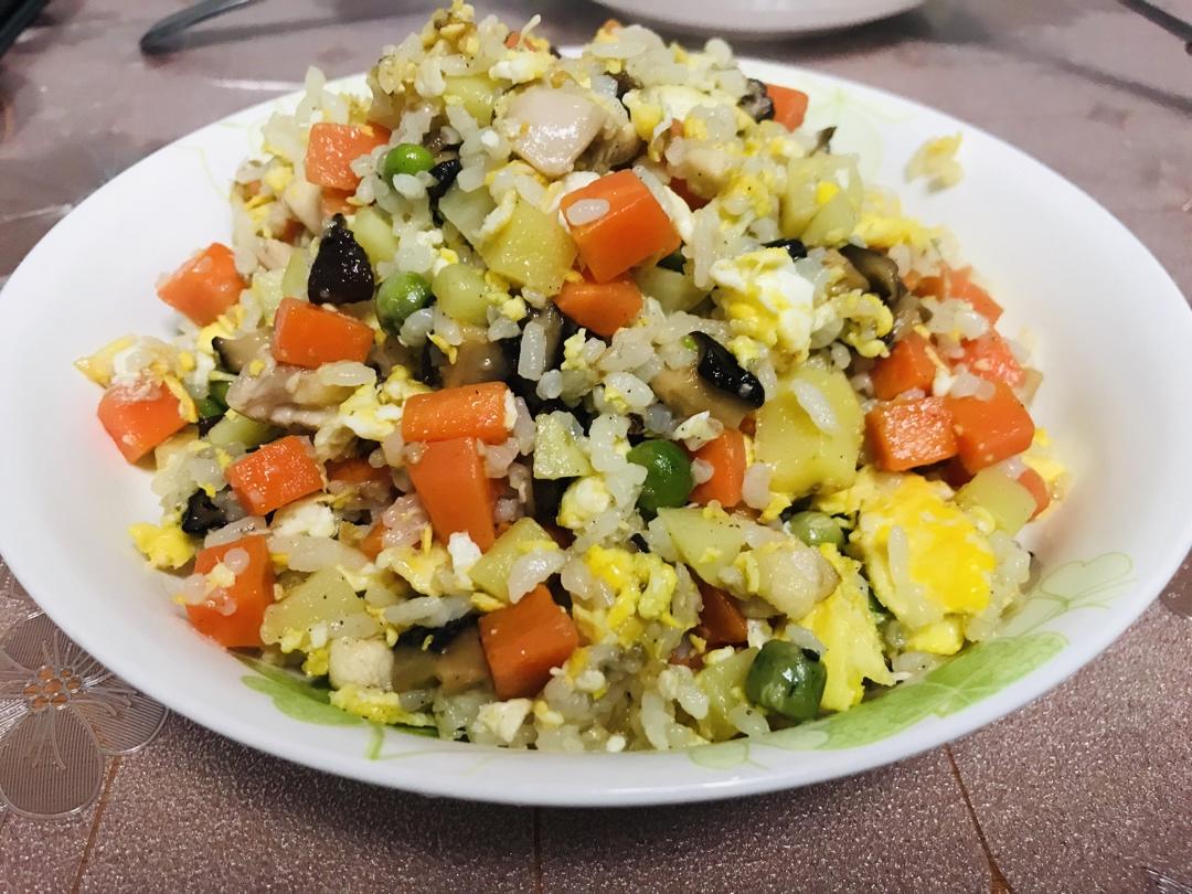 家常蛋炒饭