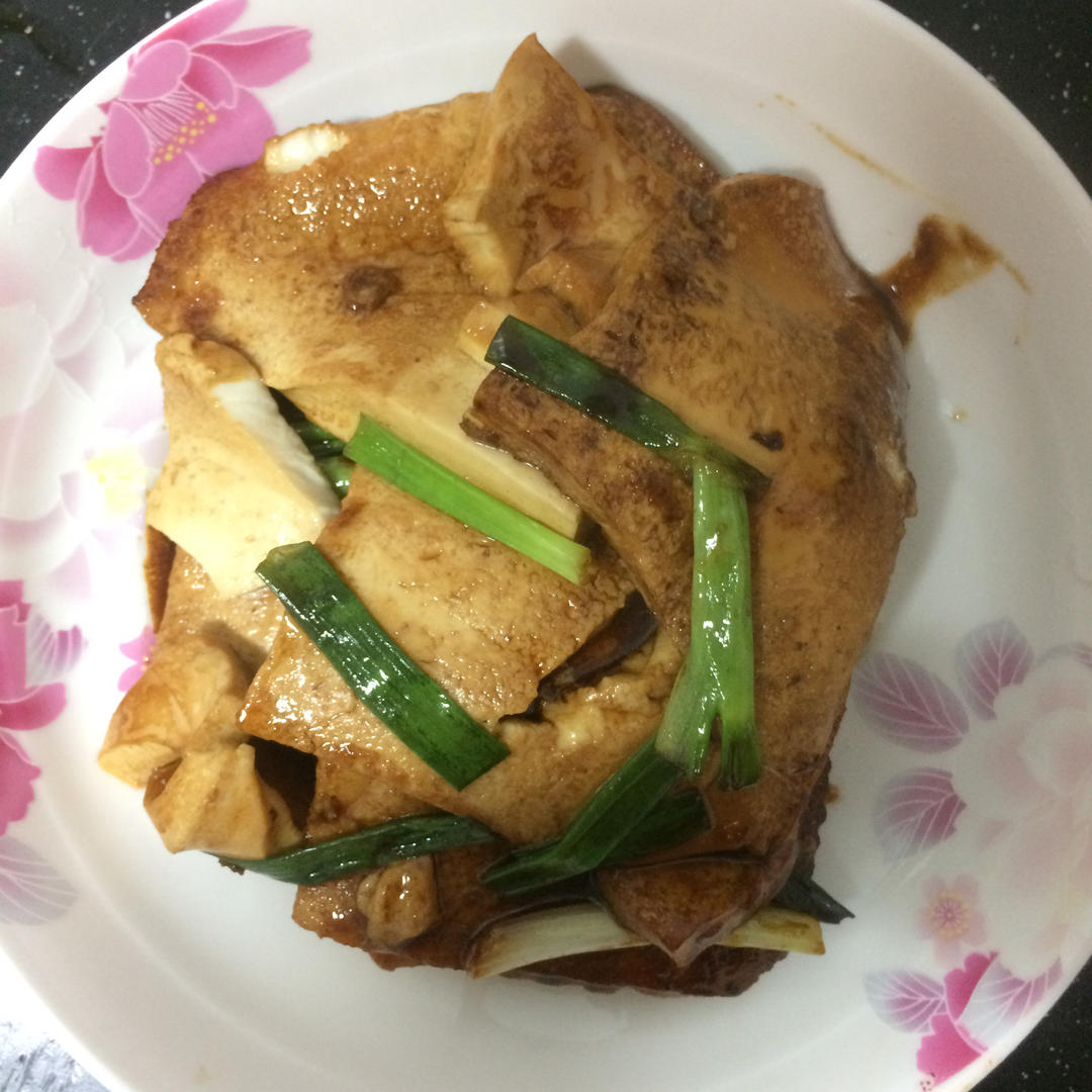 蚝油嫩豆腐