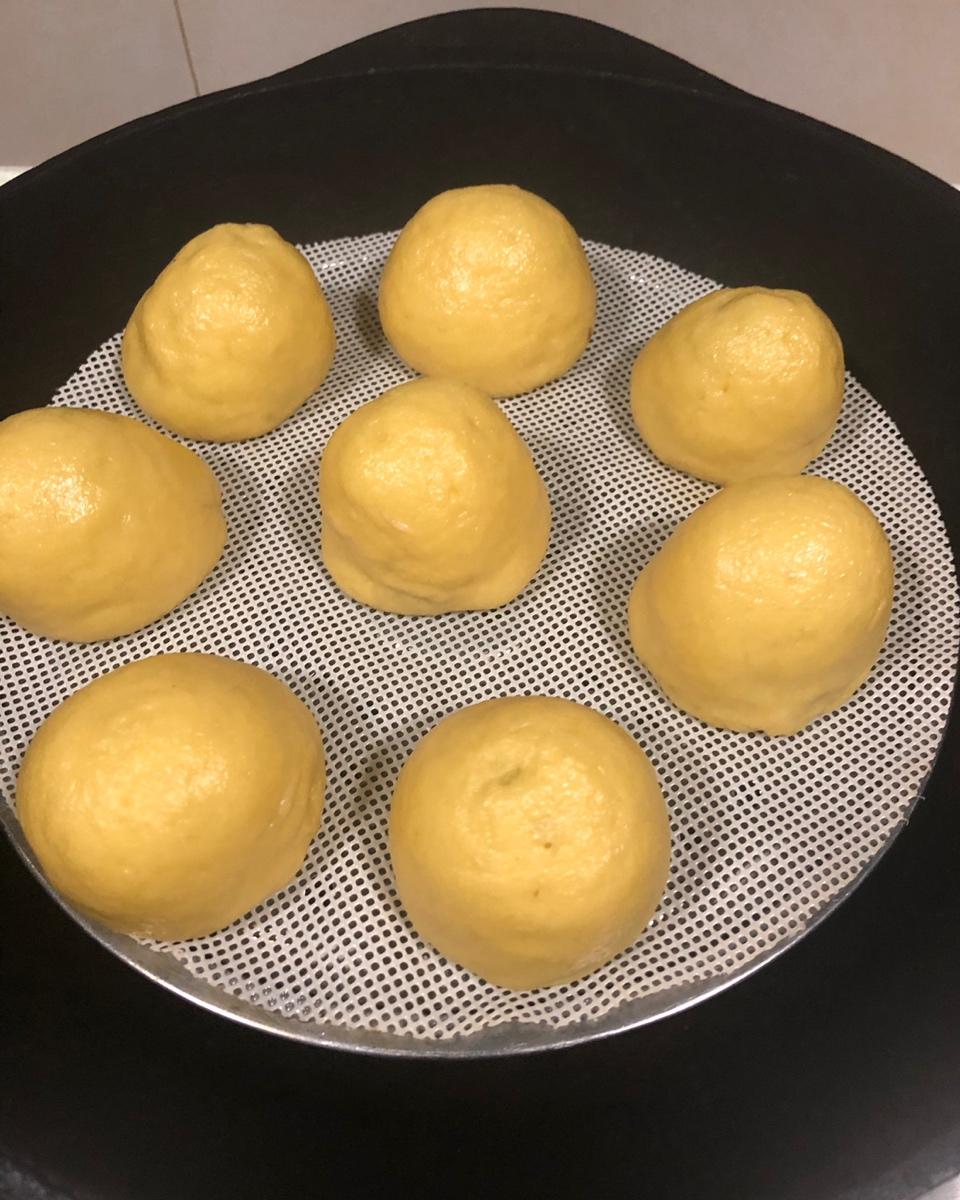 玉米面棒棒馍