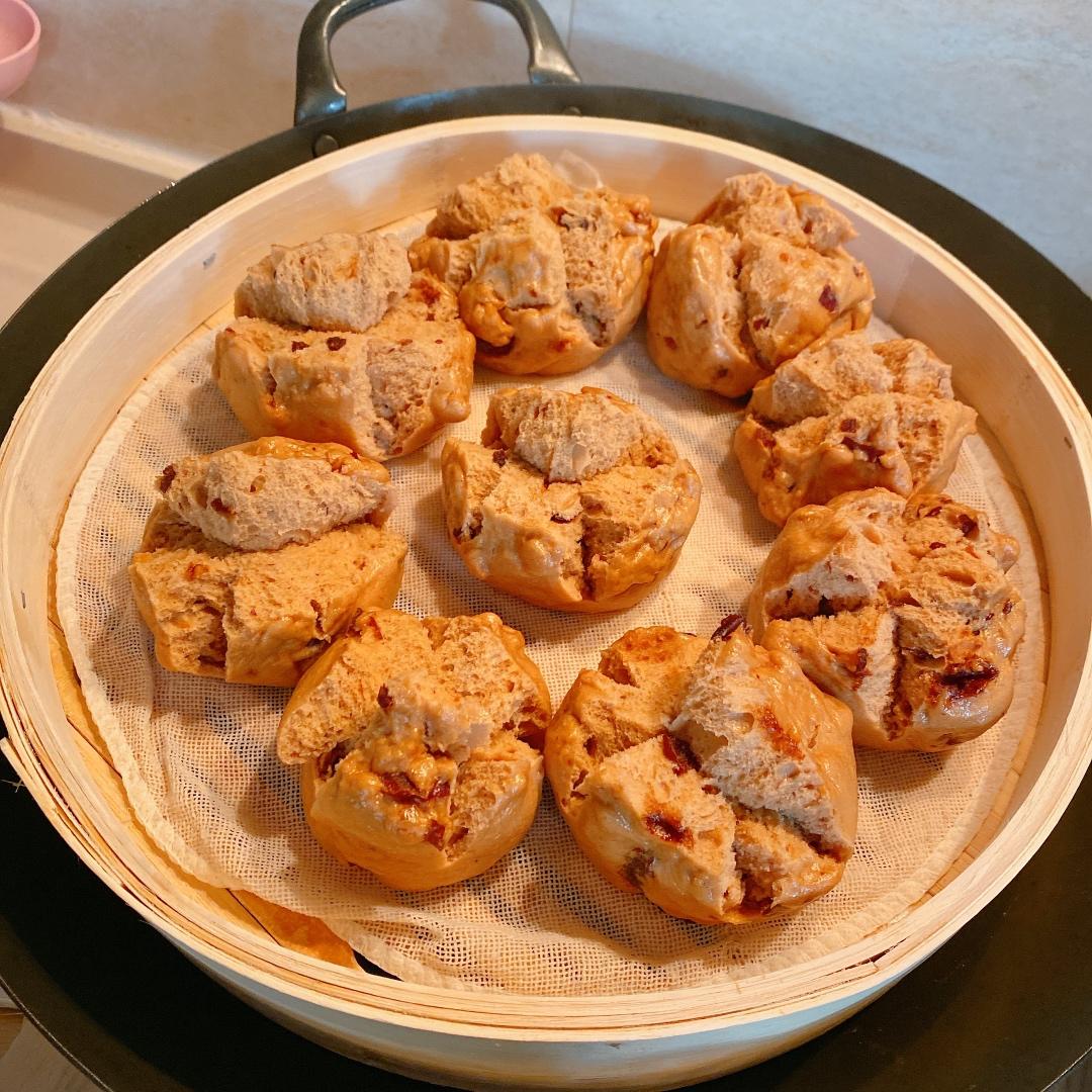 红糖开花馒头|完美开花的小秘密