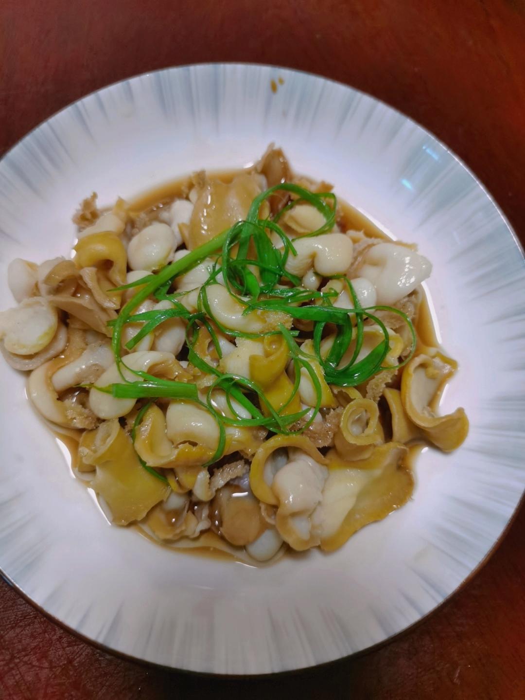 葱油鲍鱼片