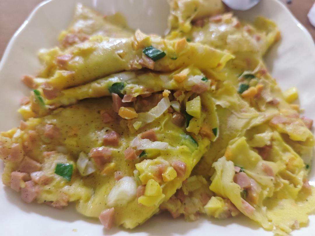 全程手不粘面，柔软细腻的早餐饼，做法简单还好吃