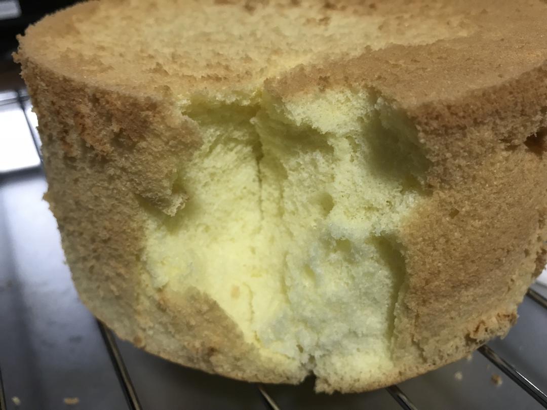 6寸戚风蛋糕零失败版