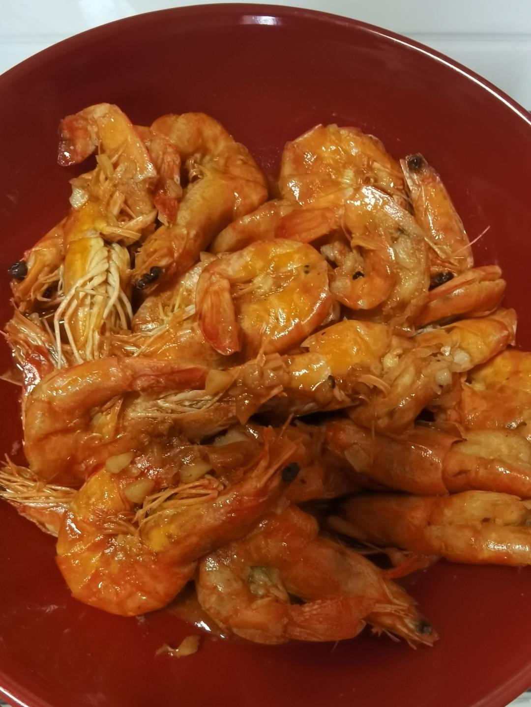 家庭版油焖大虾