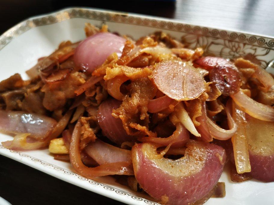 洋葱孜然羊肉片