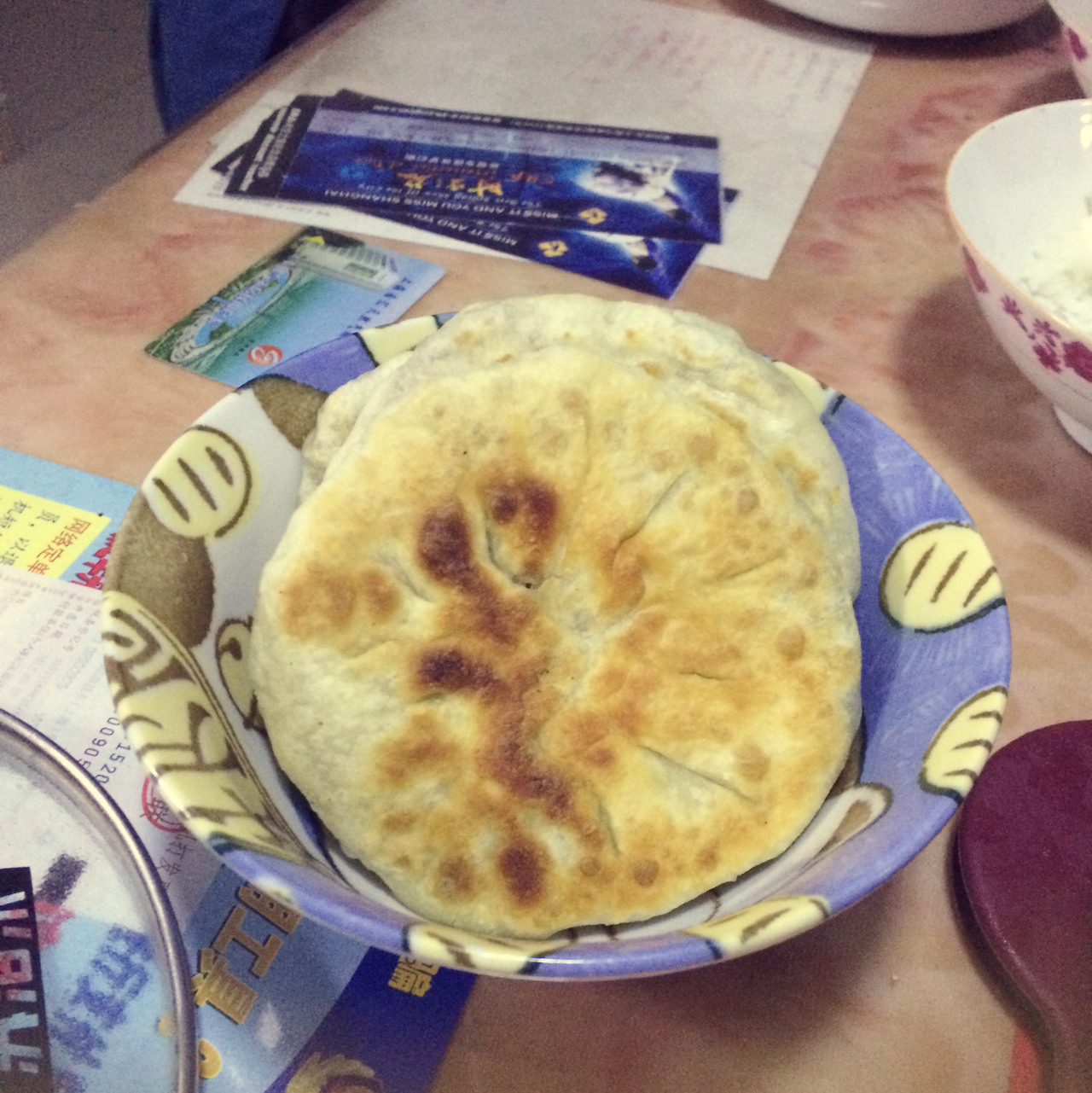 薄皮韭菜饼
