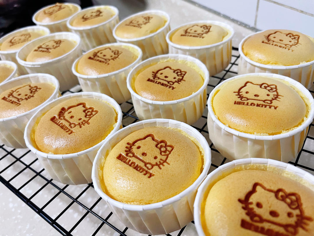 ㊙️不塌不裂纸杯戚风蛋糕