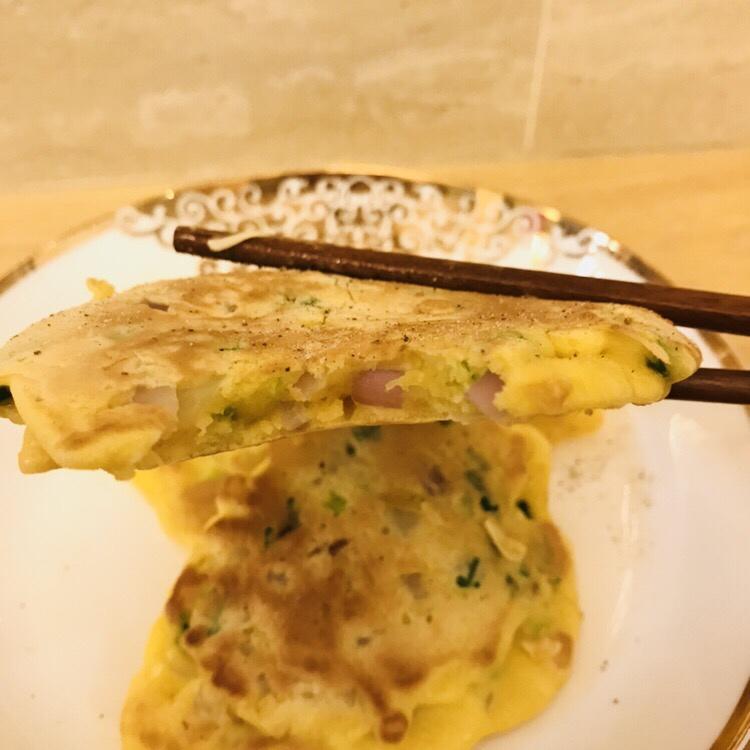 洋葱鸡蛋饼