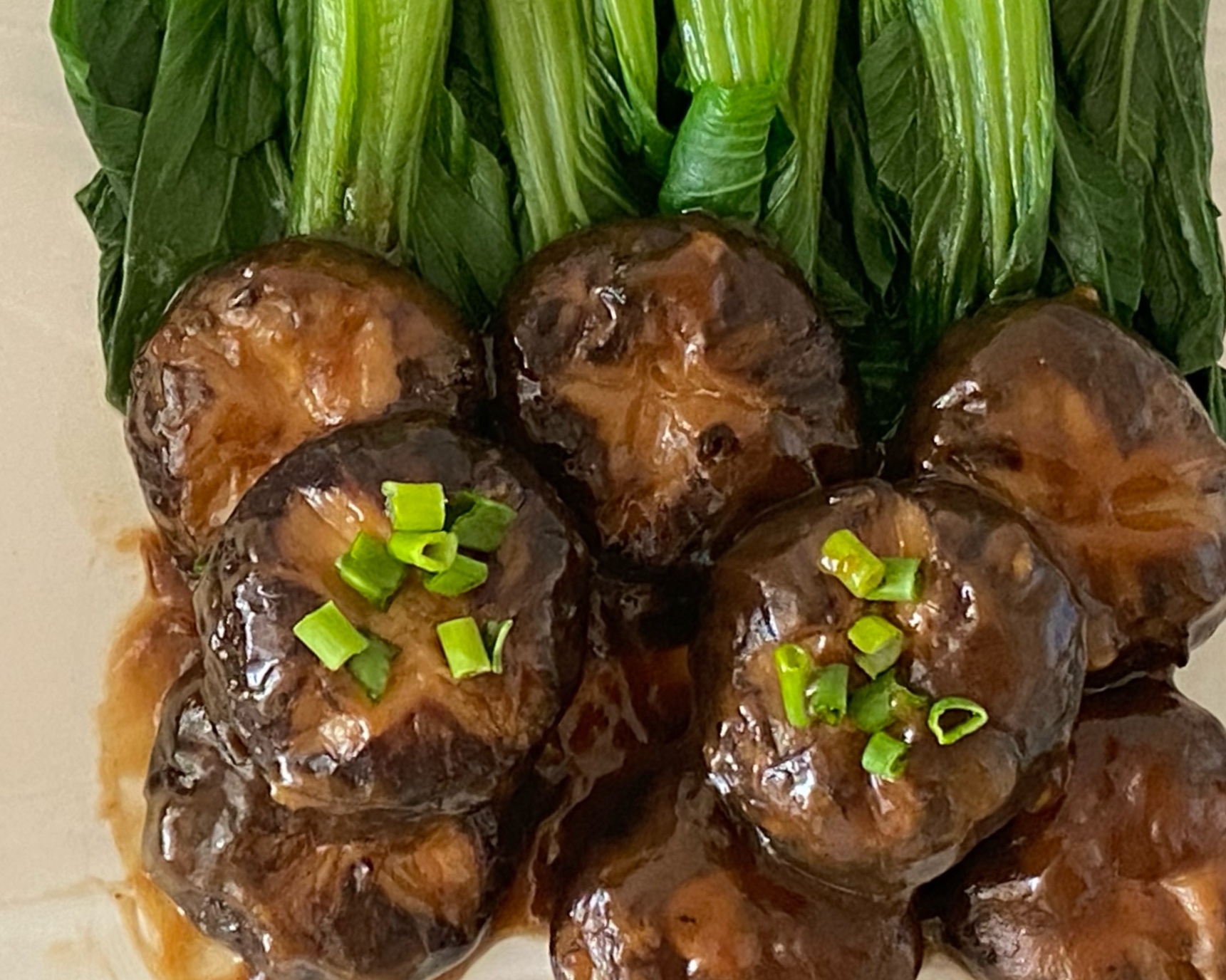 花菇烧上海青|营养健康超级下饭的素炒菜的做法 步骤14