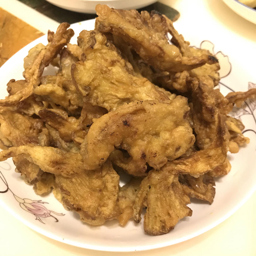 干炸蘑菇（家乡版）