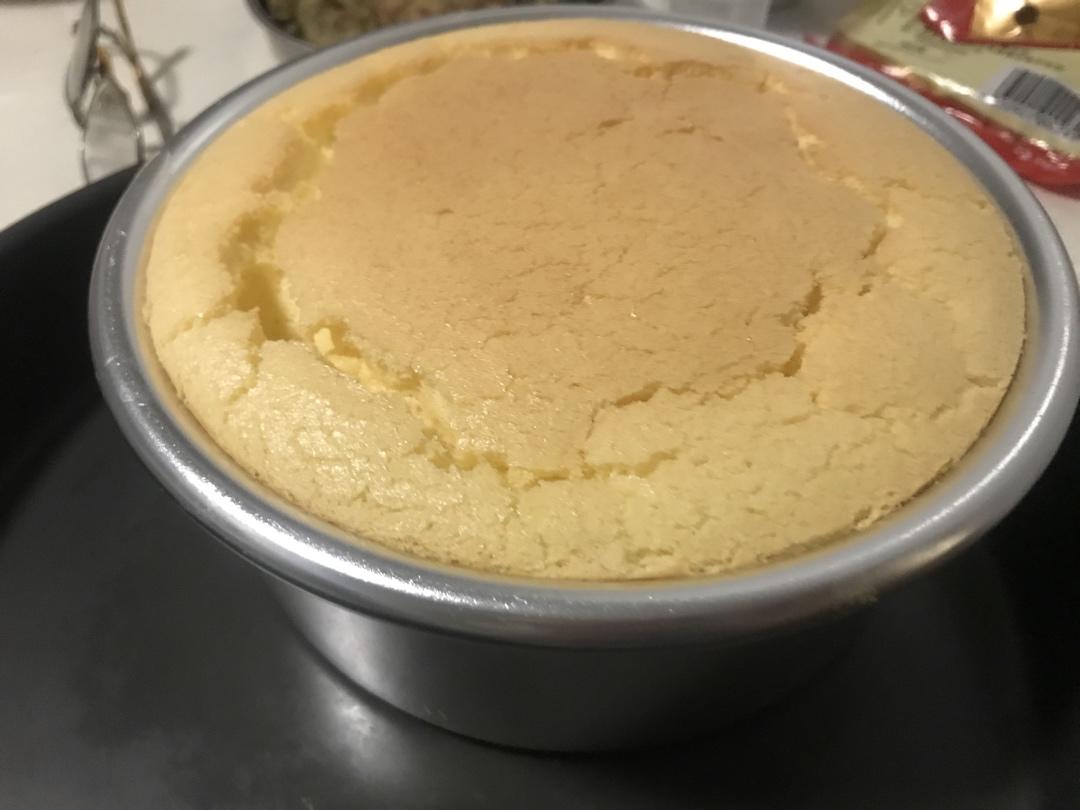 6寸戚风蛋糕（自用）