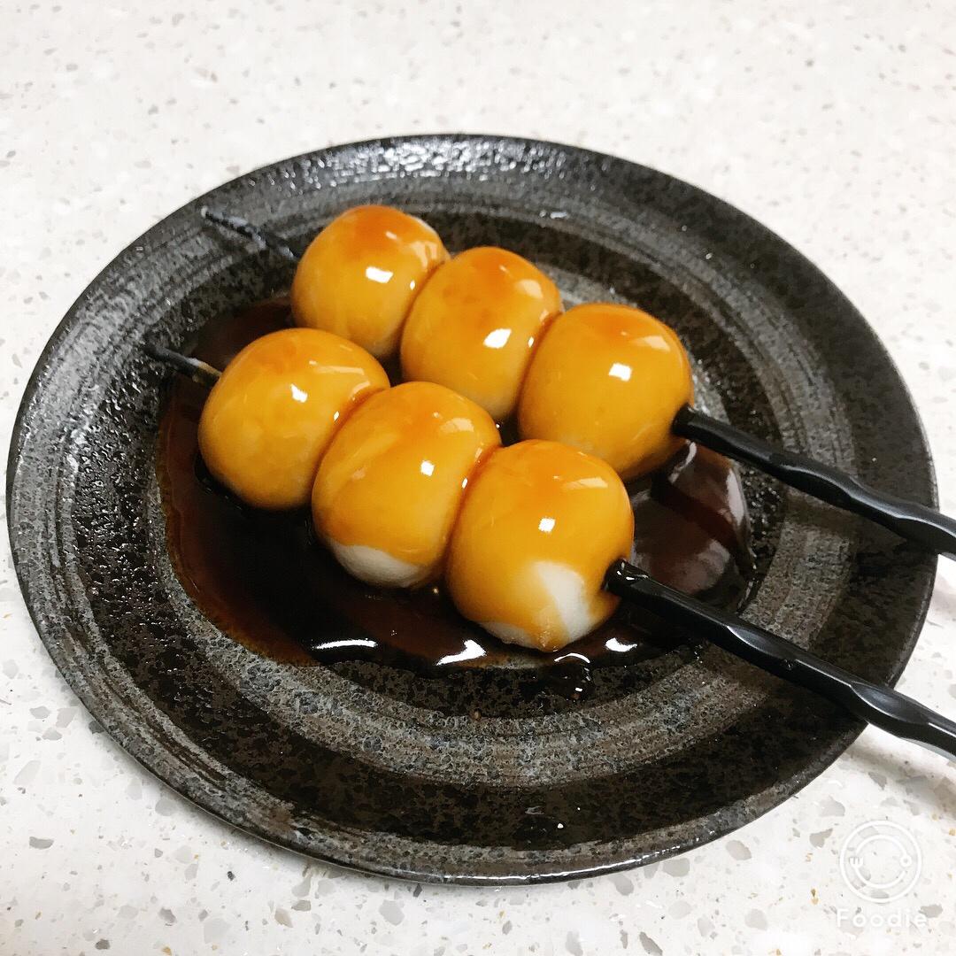 nico_hoult做的酱油团子(御手洗団子)