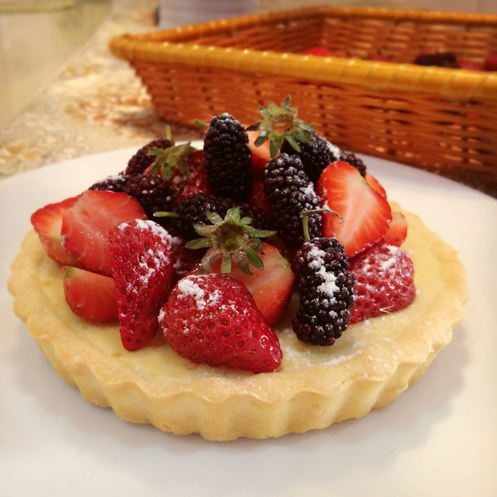 蔓越莓椰香芝士派