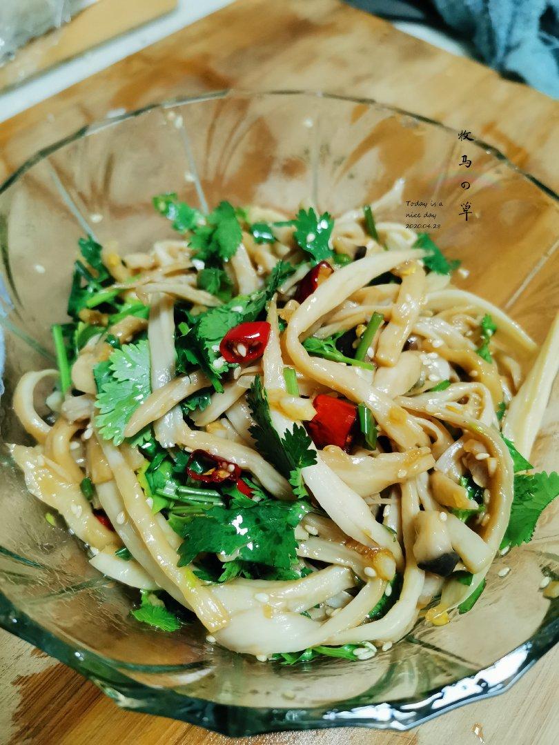 比吃肉还香的凉拌菜，酸辣杏鲍菇
