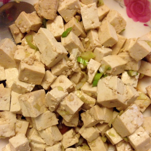 小葱拌豆腐