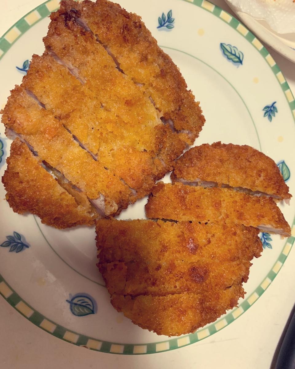 木易乔做的炸猪排