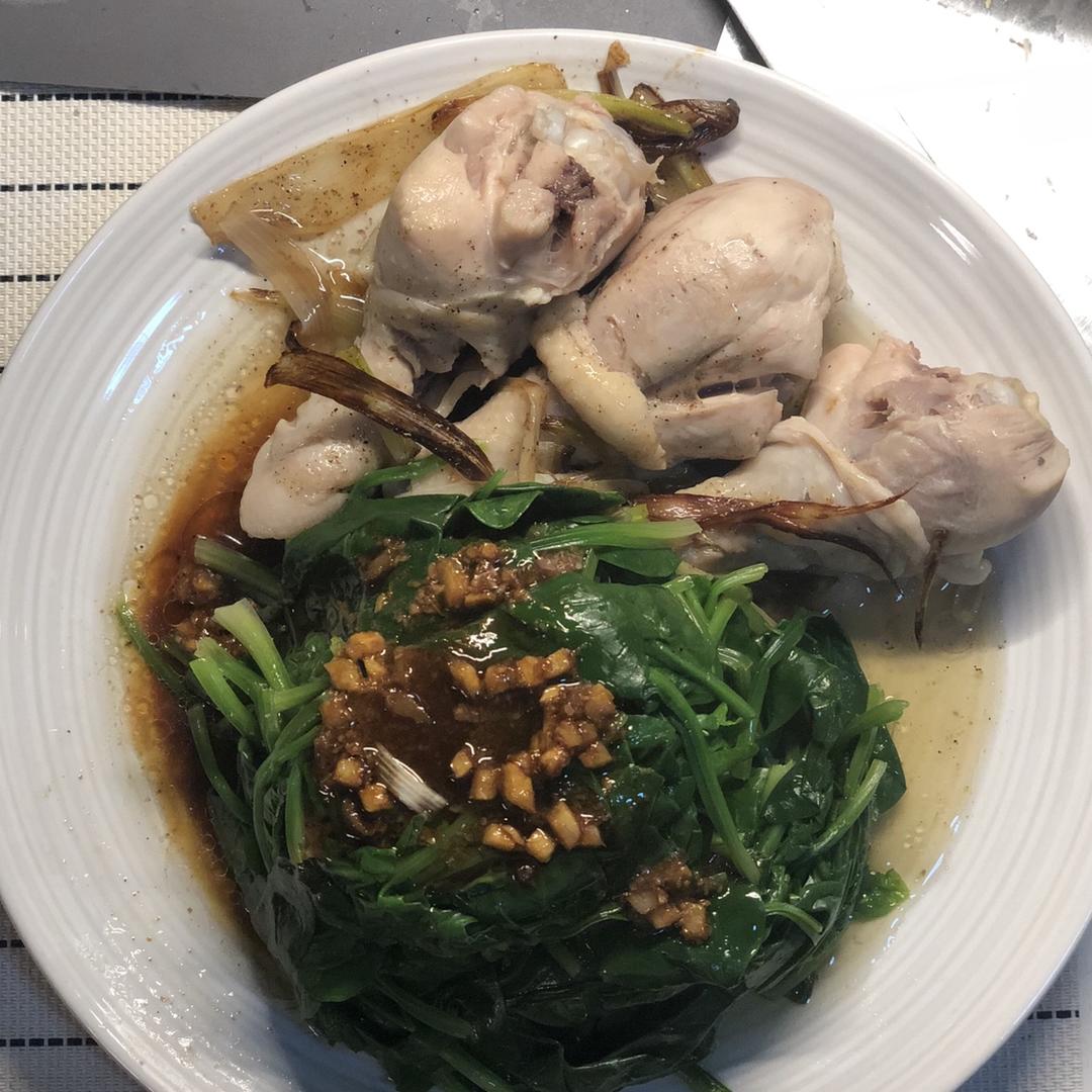 葱油鸡腿肉