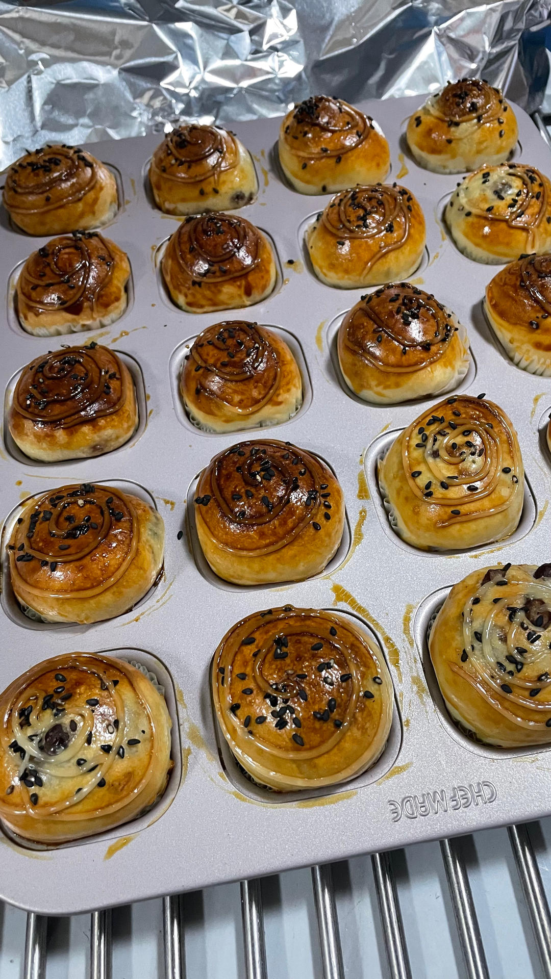 牛奶红豆小餐包