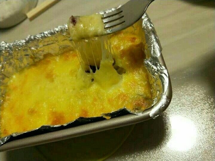 芝士奶油焗红薯