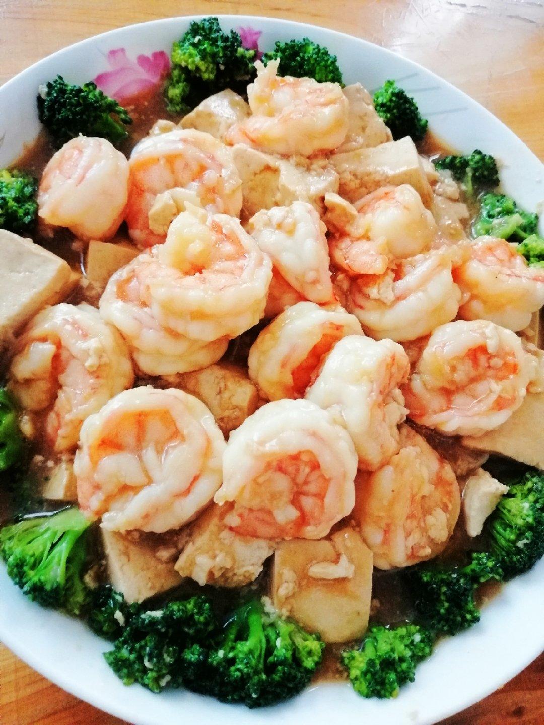 虾仁豆腐