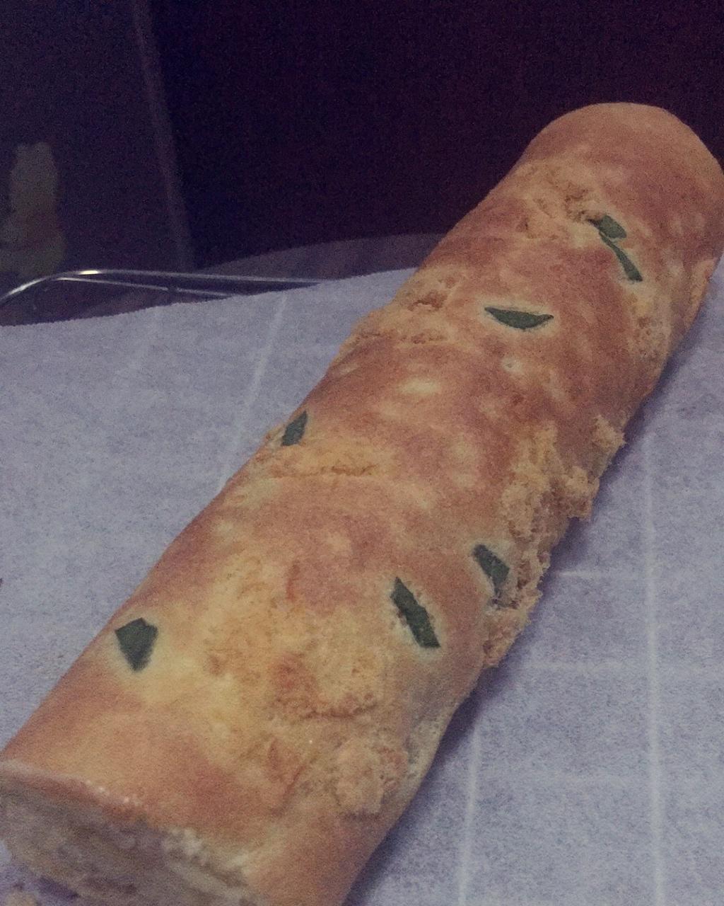 香葱肉松蛋糕卷