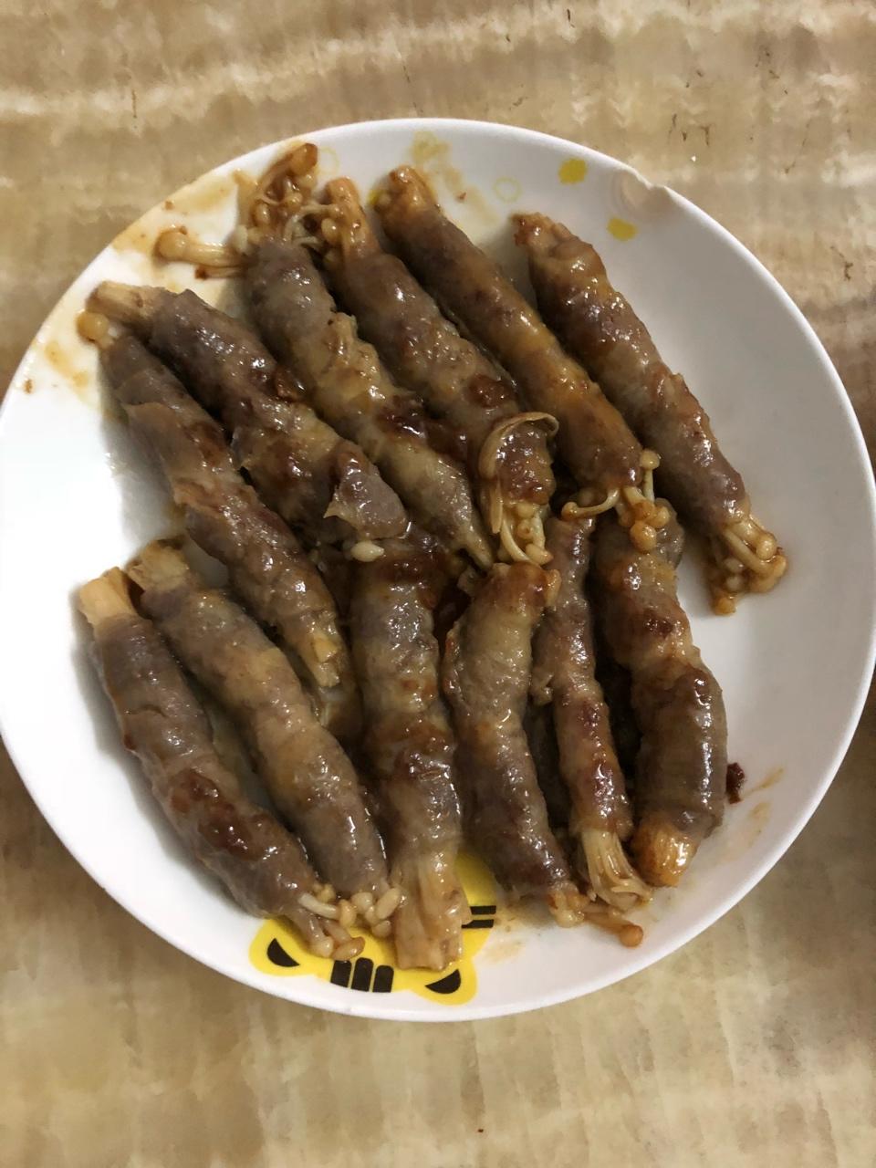 肥牛金针菇卷