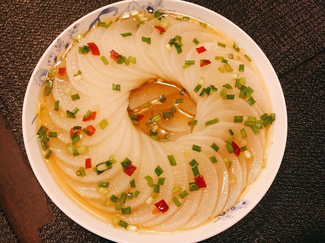 清蒸白萝卜