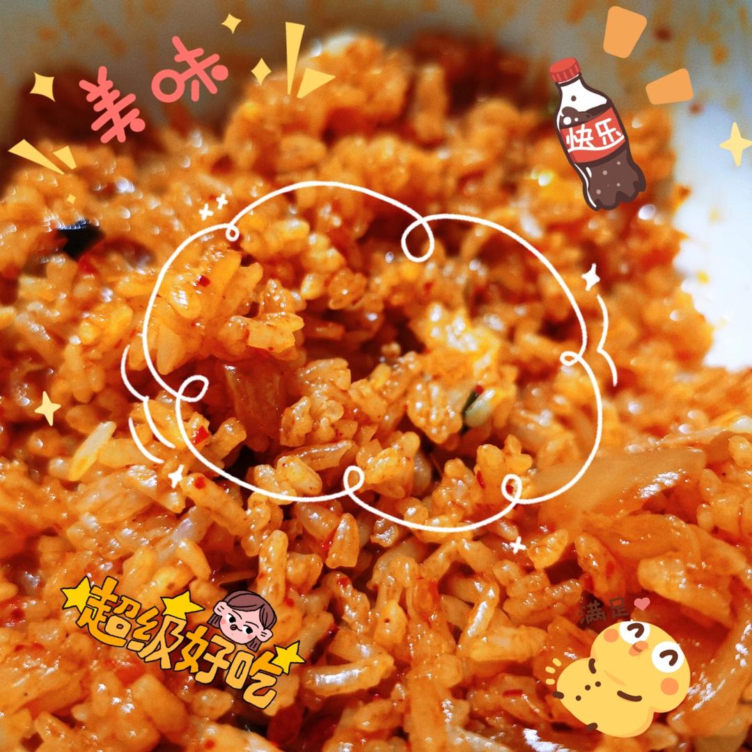 升级版辣白菜炒饭😭姜食堂同款🌟泡菜饭开出了p.o 斯密达