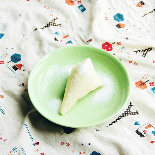 最简单的三角粽包法，蜜豆粽子