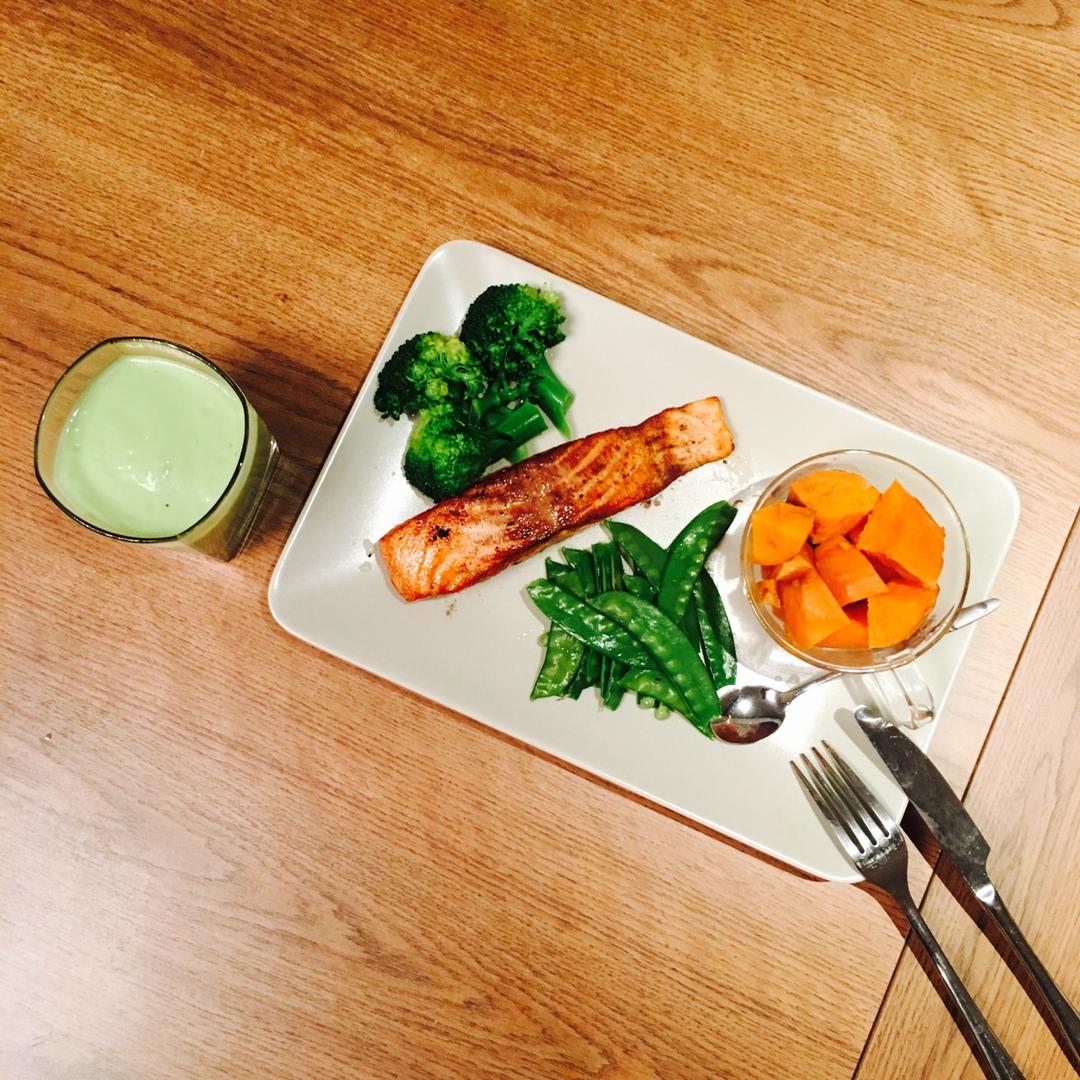 煎三文鱼
