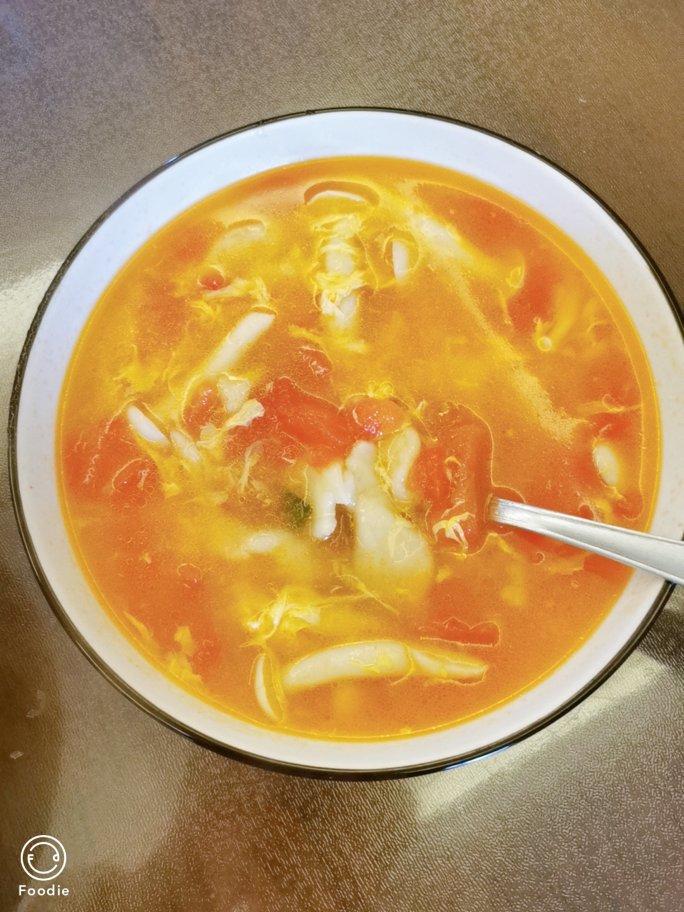 蕃茄鸡蛋面疙瘩