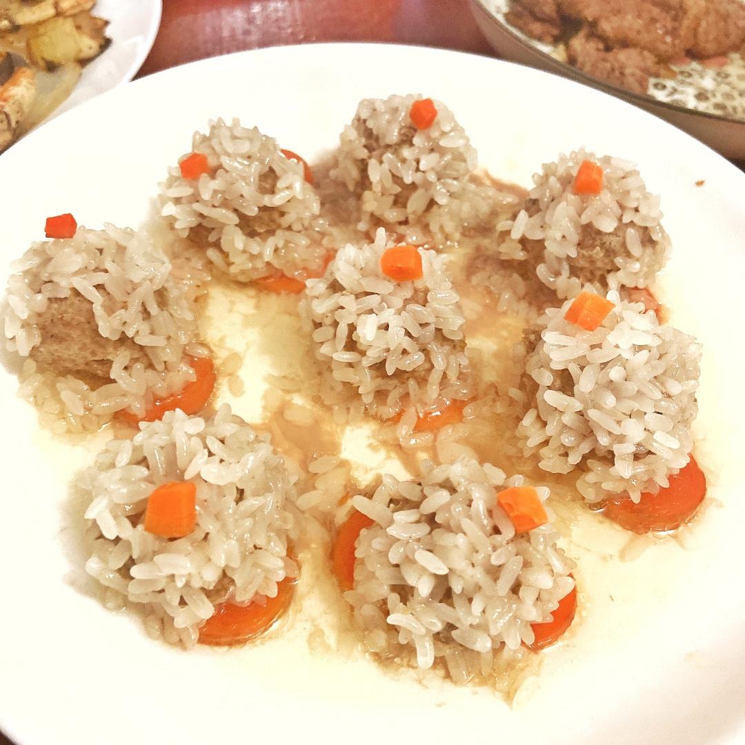 蒸糯米丸子