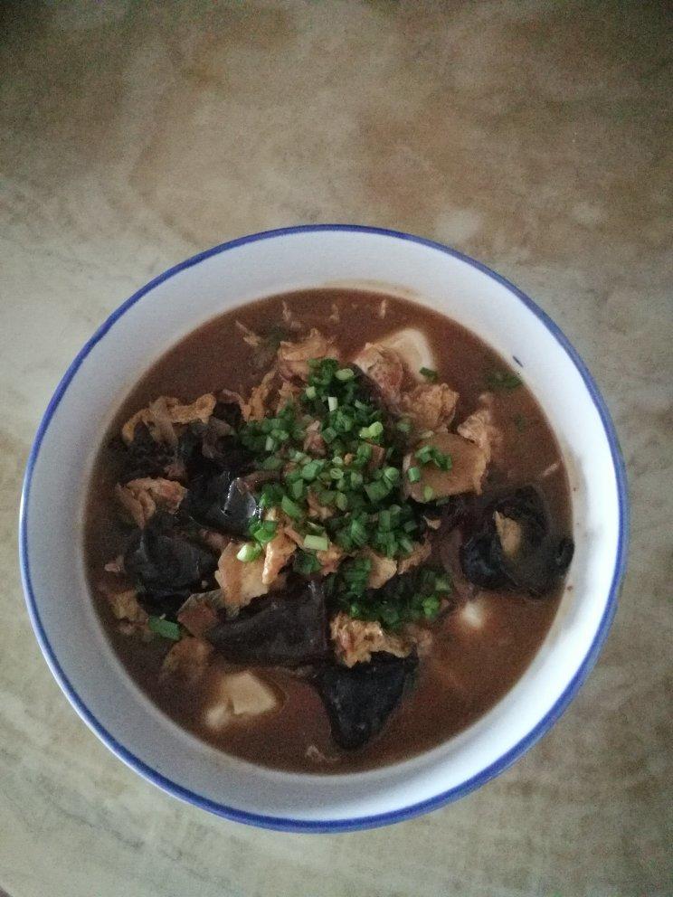 鲜香卤汁豆腐脑