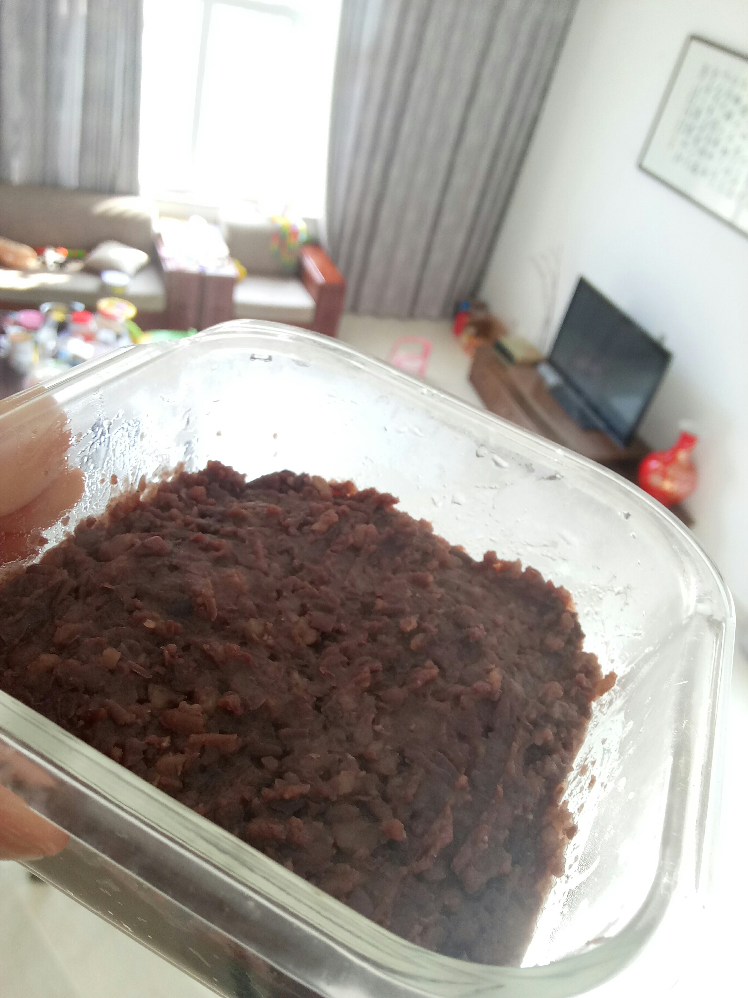 低卡紫薯豆沙糯米糍的做法 步骤4