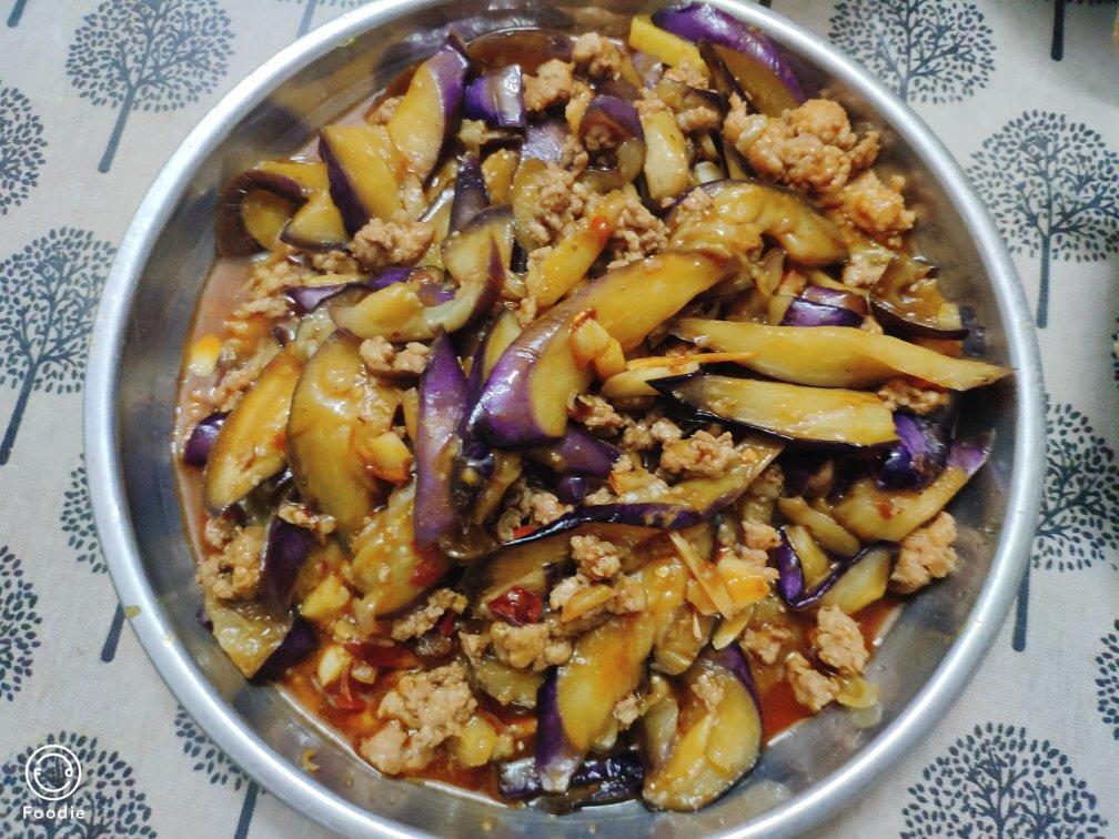 红烧肉沫茄子