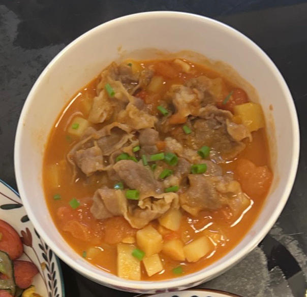 超开胃的番茄土豆肥牛汤‼️下米饭无敌了