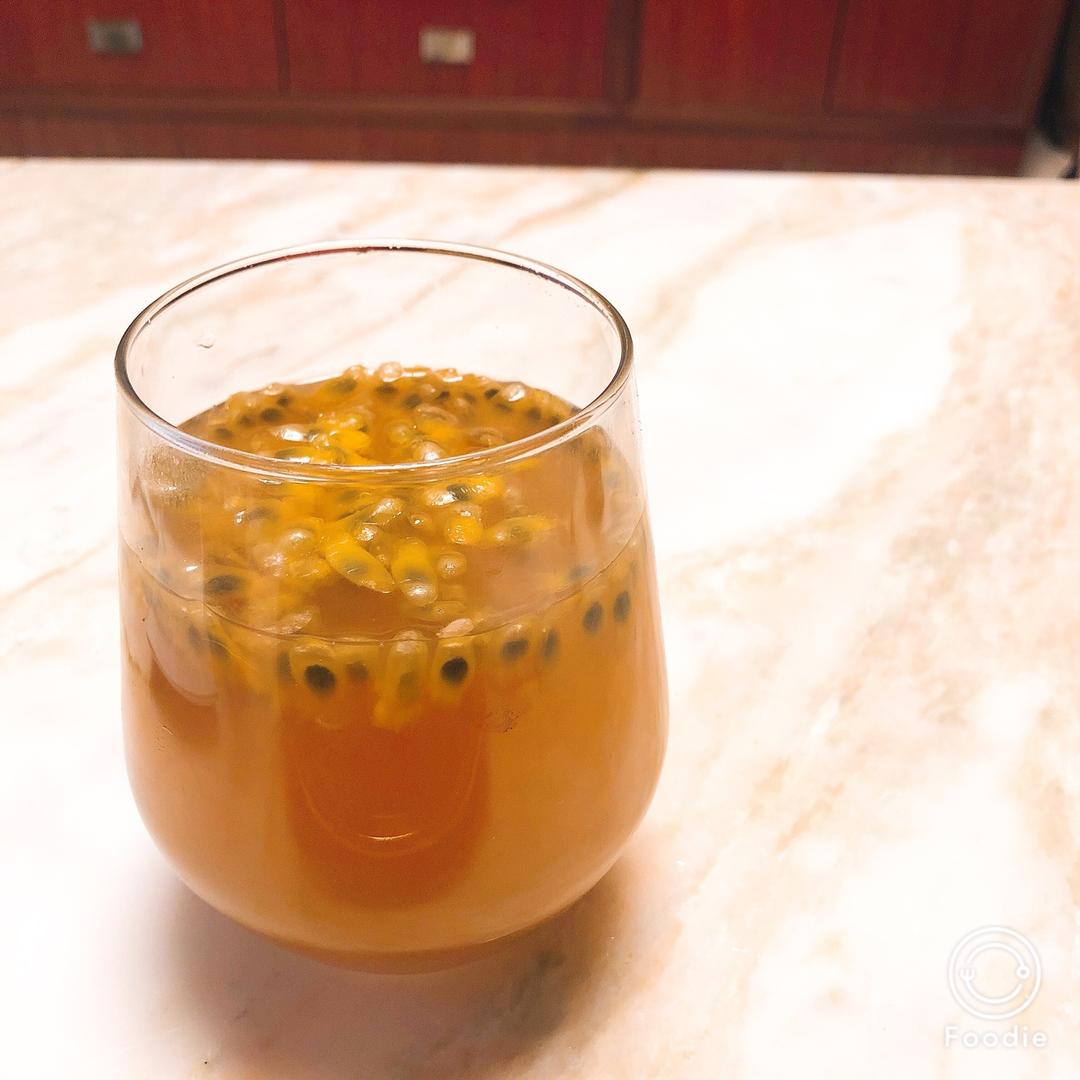 百香果青柠蜂蜜红茶