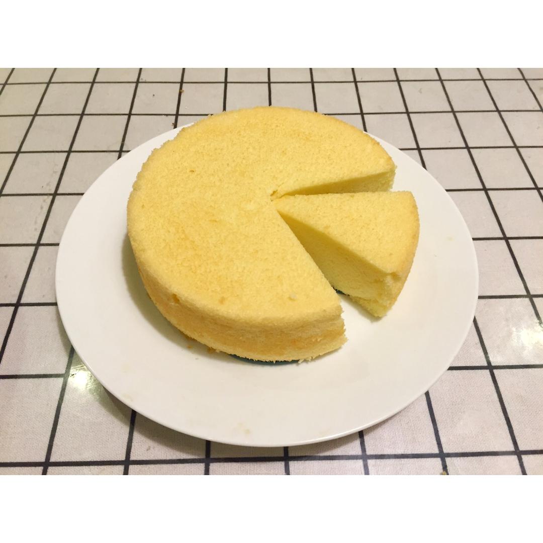 6寸戚风蛋糕（2蛋）