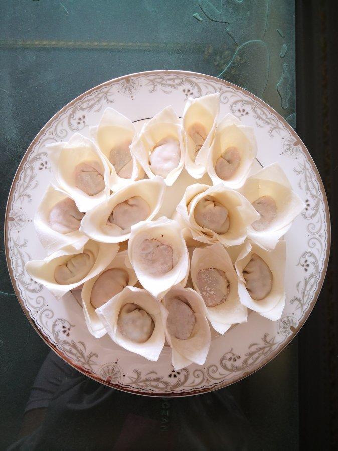 馄饨（两种包法）