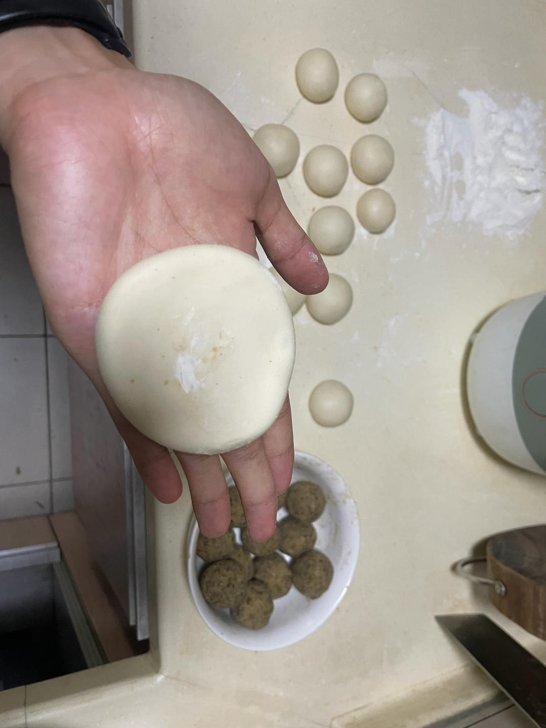 软皮低糖绿豆饼