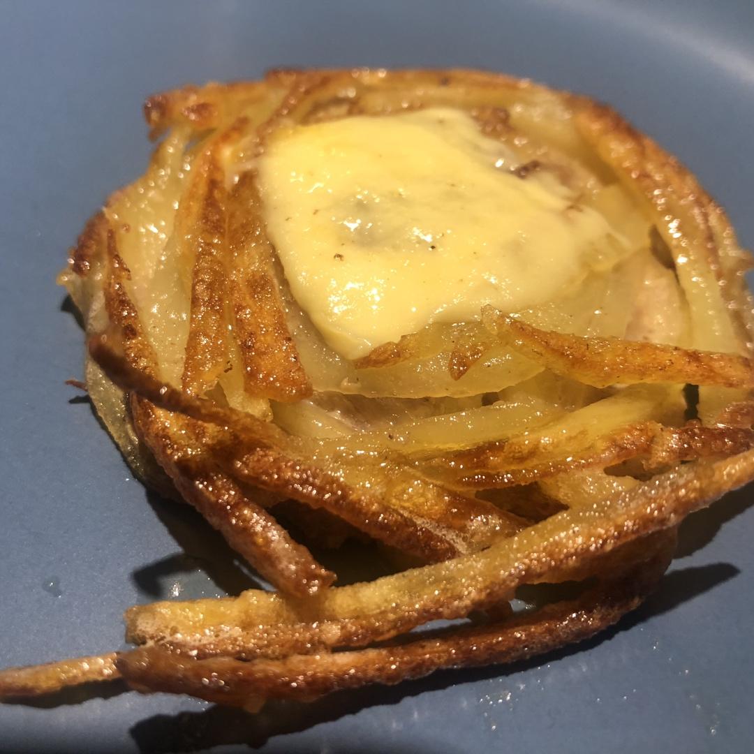 香煎土豆丝肉饼