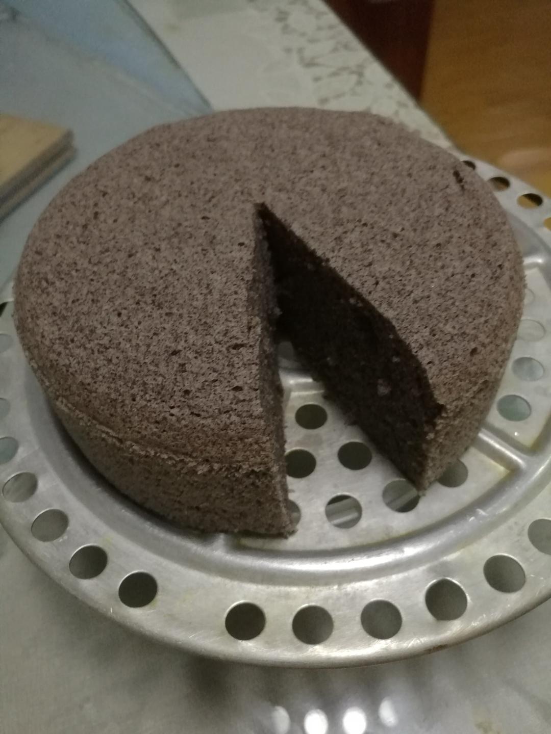 黑米糕（少油戚风版）